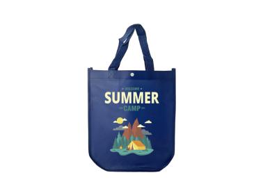 Custom Reusable Sewing Non Woven Shopping Bag